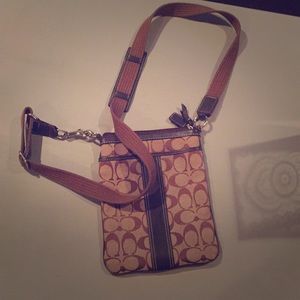 Authentic coach crossbody bag